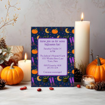 Fête d'Halloween effrayante et mignonne