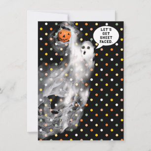 Invitation Fête d'Halloween pour adultes