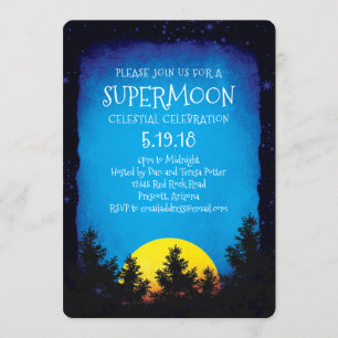 Invitation Fête d'observation de la super-lune
