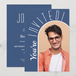 Invitation Fête d'obtention d'un diplôme de photographie mode