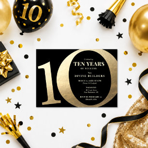 Invitation Fête du 10e anniversaire