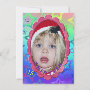 Invitation Fête du 13e anniversaire