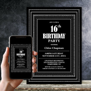 Invitation Fête du 16e anniversaire de la frontière noire et