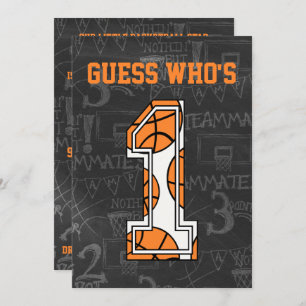 Invitation Fête du 1er anniversaire du basket-ball