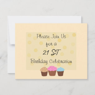 Invitation Fête du 21e anniversaire