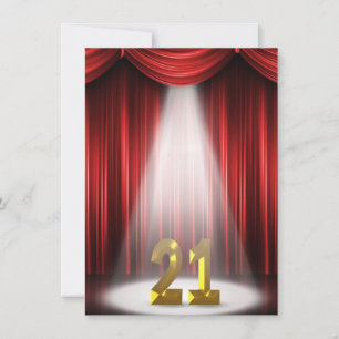 Invitation Fête du 21e anniversaire