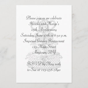 Invitation fête du 25e anniversaire