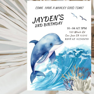 Invitation Fête du 2ème Anniversaire de Whaley Good Time