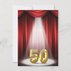 Invitation Fête du 50e anniversaire