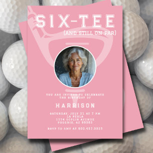 Invitation Fête du 60e anniversaire de la femme Photo Modern 