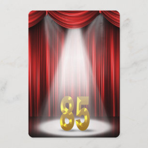 Invitation Fête du 85e anniversaire