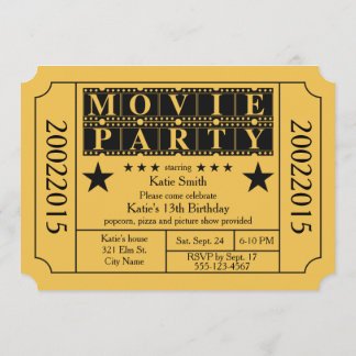 Invitation Fête du cinéma