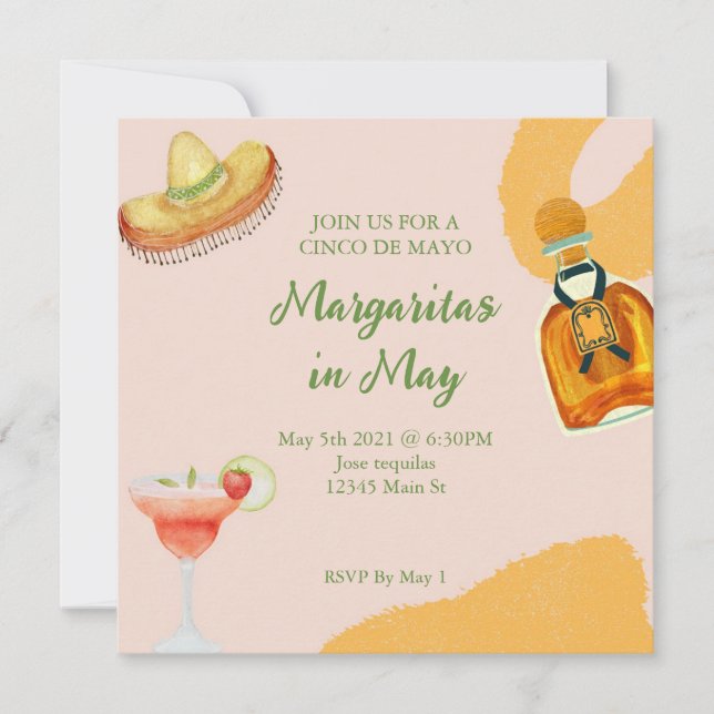 Invitation fête du cinq mai (Devant)