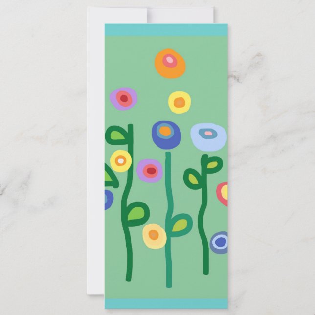 Invitation Fête du jardin (Devant)