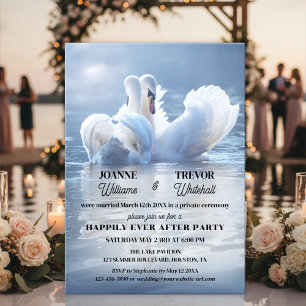 Invitation Fête du Lac des Cygnes Heureux à jamais