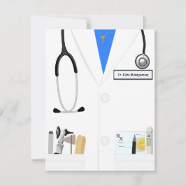 Invitation Fête du nouveau Docteur Médicale Graduation