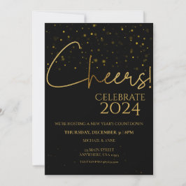 Invitation Fête du Nouvel An