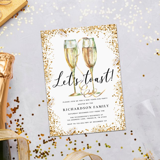 Invitation Fête du Nouvel An (Créateur téléchargé)