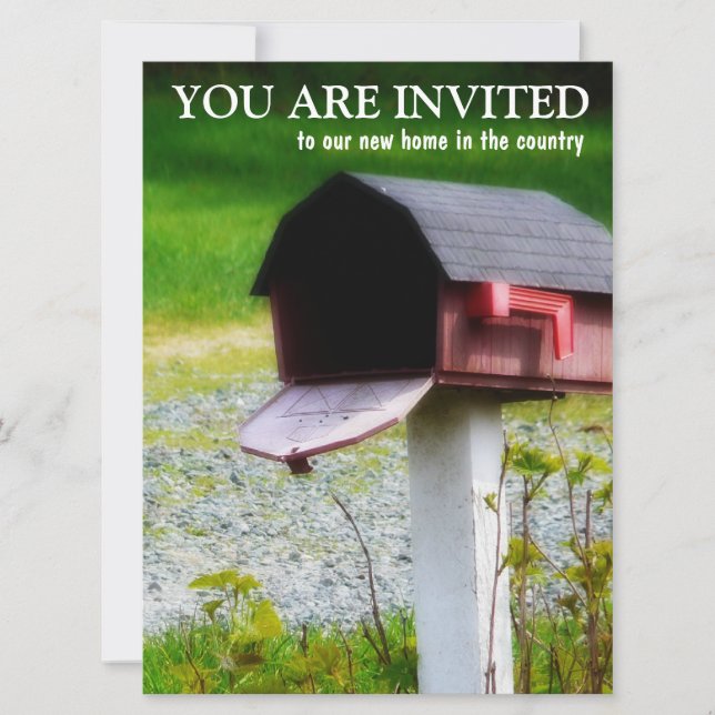 Invitation Fête du réchauffement climatique - Nouvelle patrie (Devant)
