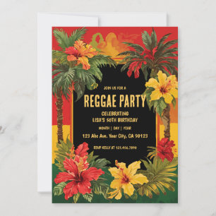 Invitation Fête du Reggae Anniversaire