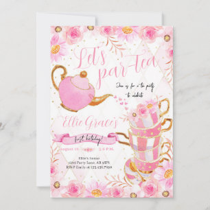 Invitation Fête du thé au Par-tea