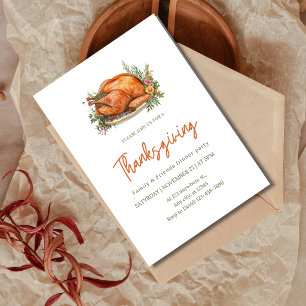 Invitation Fête Élégante en Famille et entre Amis