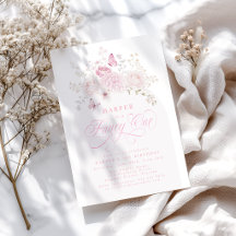Fête élégante rose pour un 1er anniversaire