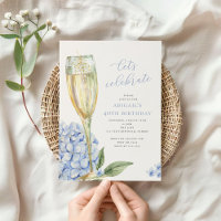 Fête Fleurs d'Hydrangea Bleu Célébrons