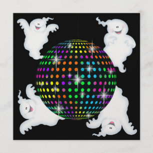 Invitation Fête Halloween DISCO - SRF