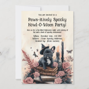 Invitation 👻 fête 🐶 Howl-O-Ween !