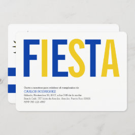 Invitation Fête :Invitations: Uruguay : Drapeau uruguayen