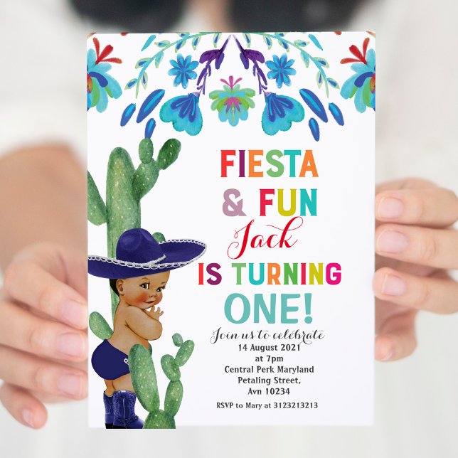 Invitation Fête mexicaine Cinco De Mayo (Créateur téléchargé)