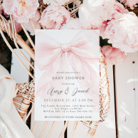 Fête Moderne de Bébé Fille avec Ruban Rose