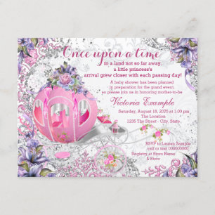 Invitation Fête Prénatale Il était une fois