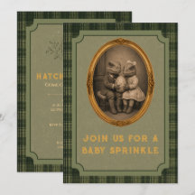 Fête Prénatale Vintage Dinosaure Bébé
