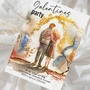 Invitation Fête romantique de la Saint-Valentin