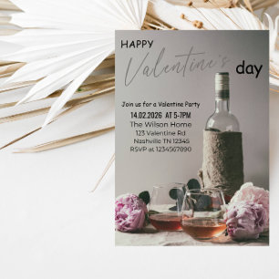 Invitation Fête romantique de la Saint-Valentin