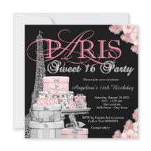 Fête Rose Paris Sweet 16
