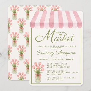 Invitation Fête Rose Tendance Fraîchement Sur Le Marché Enter