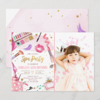 Fête spa Glitz Glam Glamor Girl Maquillage Anniver
