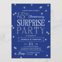 Fête surprise du 45e anniversaire paillettes et co