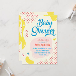 Invitation Fêter l'arrivée de votre petit miracle !