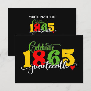 Invitation Fêter le 11° juin : Liberté depuis 1865