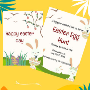 Invitation Fêter Pâques : une journée de joie et de renouveau