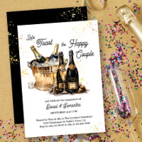 Fêtons du champagne sur la fête de l'engagement su