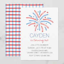 Feu d'artifice 4 juillet Anniversaire