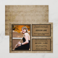 Feuille de musique avec photo - 3x5 Grad Faire-par