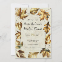 Feuilles dorées Abricot beige glamour enterrement 