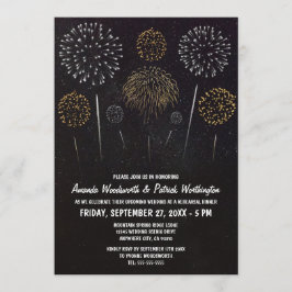 Invitation Feux d'artifice Répétition Thématique Dîner Invita