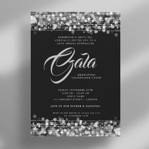 Invitation Feux de gala d'entreprise formels